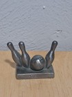 Lot Of 3 Brunswick Bowling Figurines Pewter Brc