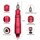 Bmx Rotary Tattoo Machine Pen For Liner   Shader With 3 Cartridge Needles Us