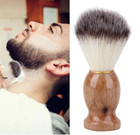 For Men Brush Beard Tool Pure Badger Hair Shaving Barber Wood Handle Soft Feel