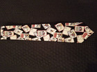 Mickey Mouse  postcard Mickey  100  Silk Necktie From Walt Disney World