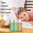 Refillable 4oz Flip Top Bottles - Bpa-free  Durable  6 Pack 