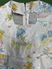 Vintage 70s Precious Moments Fabric Baby Girl Toddler Dress Size 7