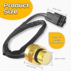 Sensor Radiator Fan Thermal Switch Sensor For Sportsman Xplorer Fits 400 500 600