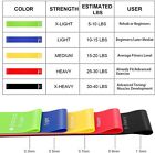 Resistance Bands Loop 6pcs Home Workout Exercise Yoga Fitness Glute Training Gym