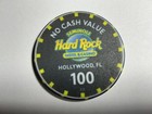 100 Hard Rock  Hollywood  Fl - No Cash Value