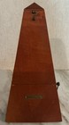 Vtg Seth Thomas Metronome No 7 Wooden Pyramid Wind Up Mechanical Tested Works