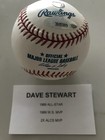 Dave Stewart Signed Mlb Baseball   Tristar Authenticated 