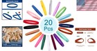 20 Colors Adjustable Puppy Collars - Soft  Double-sided For Newborn Dogs   Cats