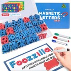 Magnetic Letters   Numbers Kit 286 Pcs - Foam Alphabet Set For Kids Learning  Sp