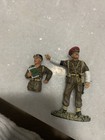Rare King Country Ww2 British 8th Army Field Gun Tractor Limber Set retired 
