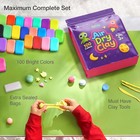 Air Dry Clay - 100 Colors  Ultra Light And Soft  Non-toxic Modeling Clay For Kid