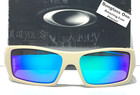New Oakley Gascan Desert Tan Polarized Galaxy Jade Mirror Lens Sunglass 9014