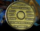 41 Year Alcoholics Anonymous Aa Bronze Medallion Chip Token Sobriety Sober