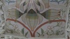 Vintage Aubusson Style Art Deco Needlepoint Pillow Cover Victorian Floral