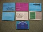 7 X Gb Presentation Packs - 1972  mnh 