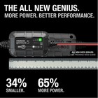 Noco Genius5 6v 12v 5a Smart Battery Charger  Trickle Charger And Maintainer