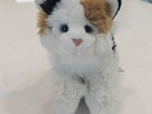 Toys R Us Animal Alley Calico Cat Kitten Plush Stuffed Animal Brown Black White