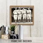 Chicago Baseball Players 1927 Vintage Classic Photo 11x14 Unframed Poster - Retr