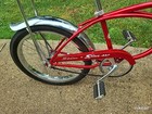 Vintage 1970 Red Schwinn Stingray Bicycle With Original Owner s Manual