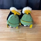 Looney Tunes Marvin The Martian Slippers Plush Adult S Warner Bros 1994 Rare