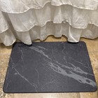 Sutera - Stone Bath Mat Diatomaceous Earth Bath Mat In Color Slate Marble  