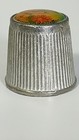 Vintage Montana Souvenir State Pewter Thimble Vertical Ribs 