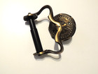 Vtg Amerock Carriage House Toilet Paper Holder Wall Mount Mid Century Brass