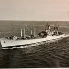 1958 United States Navy Photograph Uss Jupiter Supply Ship