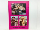 The Good  The Bad And The Ugly  1966  Vintage Japanese Movie Program Eastwood