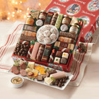 Holiday Christmas Basket 27 Favorites Food Gift Box Assorted Cheeses  Chocolates