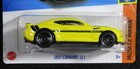 2023 Hot Wheels  Yellow  2017 Camaro Zl1   Muscle Mania  Card  135   Hw76-052223