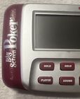 Radica Big Screen Poker Electronic Handheld Game 73010 Tested Works Great Fun