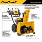  read  Cub Cadet 2x 26 In 243cc Two-stage Gas Snow Blower W  Electric Start 
