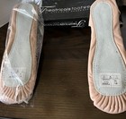 Theatricals Adult Economy Leather Full Sole Ballet Shoes Pink  Size 8 5 New