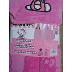 Hello Kitty Hooded Towel  Pink Cotton Kids 27 X 50 Inch New
