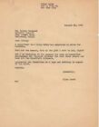 Miles Davis Handwritten Letter Original Jazz Great Very Very Rare