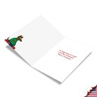 12 Funny Christmas Card Pack W envelopes - Dog Shopping Nobleworks