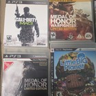 Sony Playstation 3 Ps3 Slim Console Bundle W  3 Controllers  Cod  Bf3  13 Games
