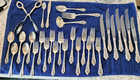 Wallace Sterling Rose Point Silver Flatware - 31 Pieces