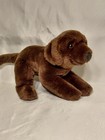 Vtg Animal Alley Plush Chocolate Lab Puppy Dog 14  Toys R Us Geoffrey Brown