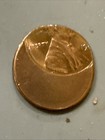 Mint Error  19   Lincoln Zinc Memorial Cent Penny Struck Off Center Strike  340