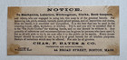 Vintage Victorian Trade Card Boston Ma Chas F Bates Soap Comic  into The Water  
