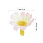 50pcs 0 98  Artificial Silk Sunflower Flower Heads Fake For Diy Pink Yellow