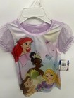 Kids Disney Princesses Watercolor Nightgown Pajamas Size 4t