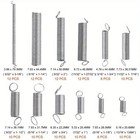 200 Pcs Spring Assortment Set Zinc Plated Stee Carburetor Extension Compression