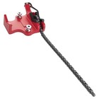 Heavy Duty Bench Chain Vise 1 2-8 Inch Pipe Clamp Cast Iron Base 34 6 Inch