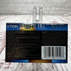 New Sealed Tdk Vhs-c Hg Ultimate 30 New Nip Blank Camcorder Video Cassette Tape