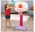 Little Tikes Easy Score Basketball Set  Pink Kids Portable Adjustable Home Balls