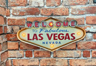 10 x19 x2  Lighted Vintage Marquee Style  welcome To Fabulous Las Vegas  Wall