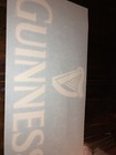 Guinness Stout Vinyl Sticker Decal 12    Gloss White Beer Drink Bar Harp